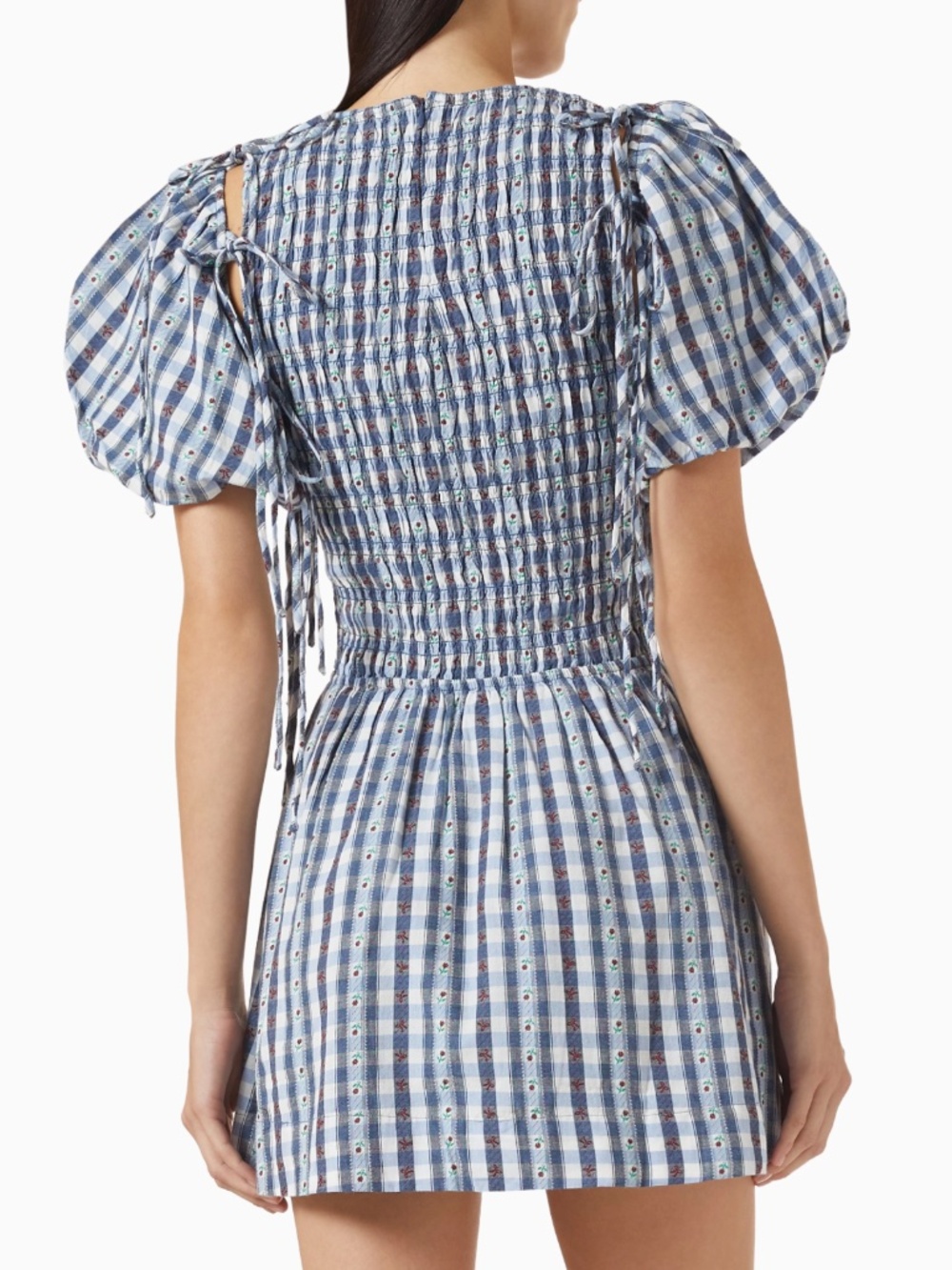 Damson Madder Becca Bubble Mini Dress - Size 8 - Picture 9 of 9